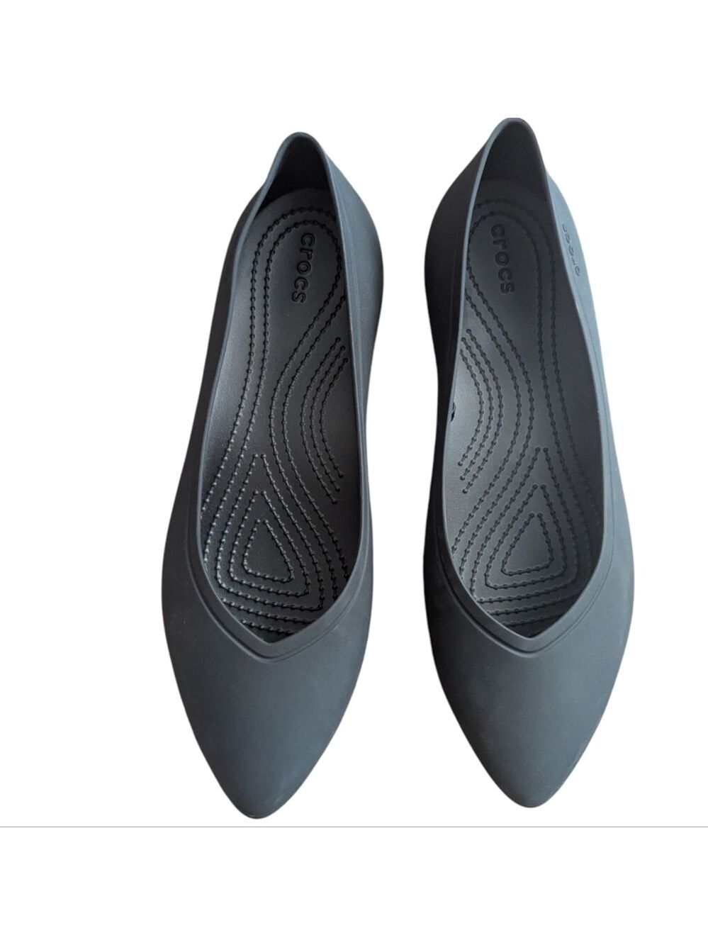 Crocs Brooklyn Pointed Flats 'Black'